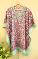Robe longue d'été vintage pour femme, grande taille, respirante, imprimée à la main, motif floral, en coton, style simple et doux, vente en gros