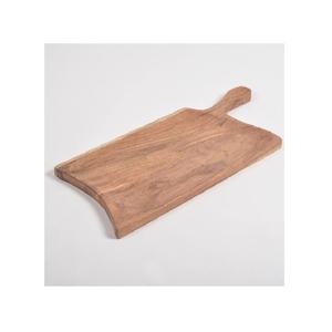 Tabla de cortar de bambú duradera, diseñada para cortar de forma equilibrada y para las tareas de cocina diarias. - Product Image 4