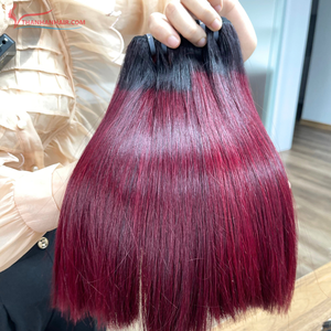 Extensions de cheveux humains Remy vierges vietnamiens, mèches alignées, ultra-lisses SDD soyeux, directement de l'usine du Vietnam - Product Image 1