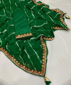 Banarasi saris en soie vêtements de fête mariage indien multi coloré lavage en machine nettoyage à sec vêtements ethniques - Product Image 5
