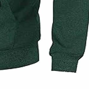 เสื้อมีฮู้ดผ้าฟลีซแขนยาวผ้าคอตตอนสี100% ทูโทนโลโก้ตามสั่ง - Product Image 3