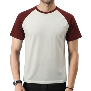 เสื้อยืดแขนสั้นผู้ชายทรงเข้ารูป รุ่นใหม่ล่าสุด แฟชั่นฤดูร้อน แบรนด์ OEM แขนเสื้อแบบ Reglan ผลิตจากผ้าฝ้าย 100% - Product Image 4