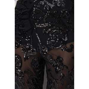 <b>Sequined</b> <b>Wide</b> <b>Leg</b> <b>Trousers</b> - Product Image 3