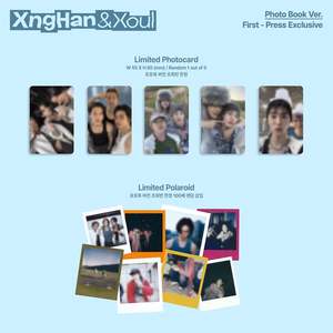 Photocard Premium SM K-POP [Waste No Time] XngHan&Xoul 1er Álbum Sencillo 104p CD Photo Book Ver. Foto de Identificación Corea Sellado Oficialmente - Product Image 6