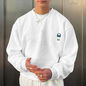 Sudadera de Manga Larga para Hombre, Lisa, Informal, de Invierno, Mezcla de Algodón y Forro Polar, Transpirable - Fabricante de Pakistán - Product Image 2