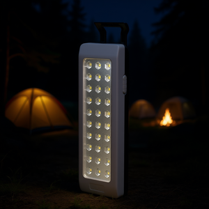 Lampe d'urgence portable multi-LED 150 lm noire et argentée PP3305 pour le camping - Product Image 3