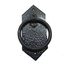 Aldaba de puerta de hierro fundido aldaba de puerta de nuevo aspecto acabado antiguo aldaba de puerta de hierro fundido - Product Image 1