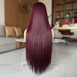 Pelucas Hermosas de la Más Alta Calidad, Cabello Humano Real 100% Vietnamita, Liso Natural, Color Personalizable, Peluca con Cierre - Product Image 6