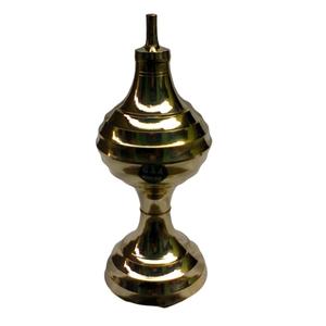 Rudraaksh ทองเหลืองที่มีคุณภาพสูงเคอราแฟนซีที่มีความเงางามสำหรับวัดและโบสถ์สำหรับการเฉลิมฉลองในเทศกาลดิวาลี - Product Image 3