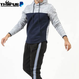 Sudadera con capucha de algodón 100% para hombre, estilo gótico, con bordado y abalorios, diseño DIY, cuello con capucha, color liso, de Autumn Basics - Product Image 5