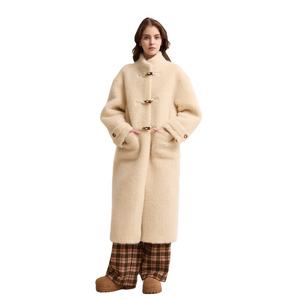 Veste en fourrure d'hiver pour femmes, taille plus, double usage, véritable fourrure de vison - Product Image 1