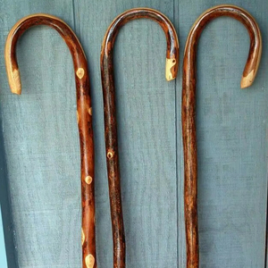 Bastón de madera ajustable de precio resistente con múltiples nudos Bastón de madera fuerte para ancianos por Standard International - Product Image 4