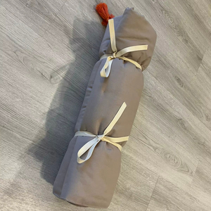 แผ่นรองนั่งผ้าฝ้ายออร์แกนิคขนาด60X150ซม. แผ่นรองนั่งอเนกประสงค์สำหรับโซฟาและปิคนิค - Product Image 1