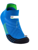Chaussettes de course à compression anti-bactériennes à séchage rapide pour hommes et femmes, 2/4/6 paires, coupe basse, soutien de la cheville, lavables en machine, Bangladesh