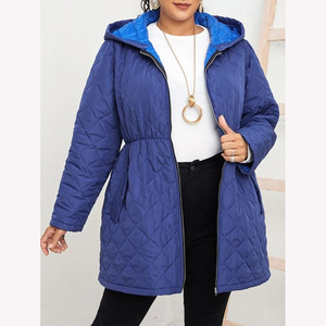 Woman Puffer <b>Jacket</b> Premium Quality Comfortable Material Winter Warm Full Zipper Woman Puffer <b>Jacket</b> - Product Image 6