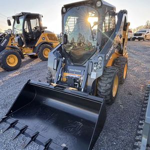 2024 para John for Deere 318G Skid Steer Loader con bomba Mini Wheel Tractor Front Backhoe Log y Mini Loader para mover - Product Image 1