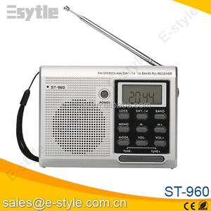 2018 LCD ekran Mini radyo saati ile iyi taşınabilir Multiband radyo satıldı - Product Image 4