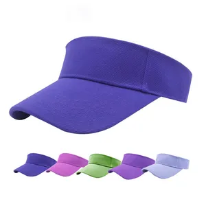 골프 바이저 모자 새로운 캐주얼 차양 스포츠 모자 여러 가지 빛깔의 남성 여성 바이저 모자 단색 Ny 야구 모자