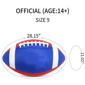 Ballon de rugby professionnel à succès, logo personnalisé imprimé, ballon de rugby de taille personnalisée, ballon de rugby professionnel à succès - Product Image 3