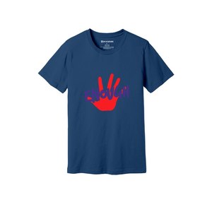 เสื้อยืดผ้าฝ้าย 100% พิมพ์ลายธีมความเมตตา น้ำหนัก 160-180 GSM มี 12 สีให้เลือก  รับออกแบบลายและตำแหน่งได้ตามต้องการ - Product Image 5