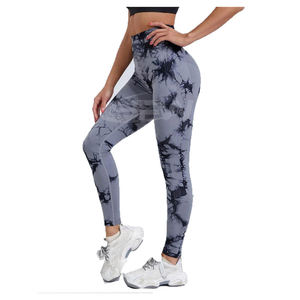 Tela sostenible transpirable de cintura alta para mujer, antibacteriana, que absorbe la humedad, para una cómoda ropa deportiva ecológica - Product Image 3