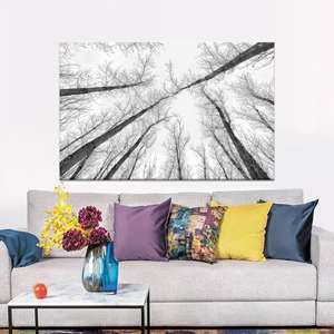 Arte Mural Moderno en Lienzo Impreso: Decoración con Diseño Gráfico Vibrante, Lienzo Enrollado - Product Image 1