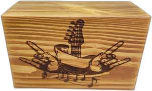 Wooden Urn for Human Ashes Adult Cremation for Wooden Keepsake Funeral <b>Box</b> <b>Memorial</b> Urns for Pets Ashes - Product Image 6