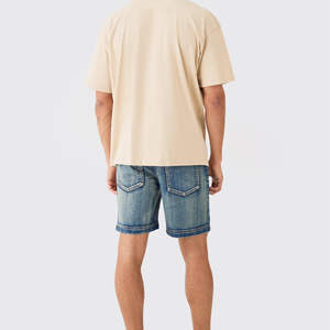 Shorts en jean pour hommes de qualité supérieure, shorts amples, shorts en jean pour hommes, vente en gros personnalisée, shorts en jean pour garçons, mode - Product Image 5