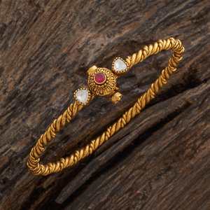 กำไลข้อมือโบราณ รุ่น 182595 คด้า - Product Image 1