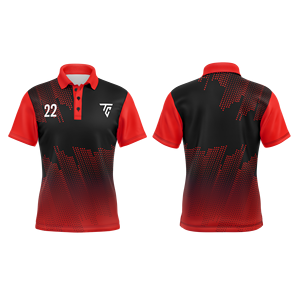เสื้อโปโลผู้ชายคุณภาพสูง ผ้าเจอร์ซีย์ลำลอง โพลีเอสเตอร์ 100% ป้องกันรอยยับ ป้องกันขนร่วง ป้องกันการหดตัว สกรีนโลโก้ได้ ไซส์ใหญ่ - Product Image 5