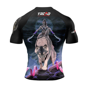 Rashguard de MMA pour hommes fabriqué en usine, léger, design personnalisé, sublimation, vêtement d'entraînement slim, respirant - Product Image 2