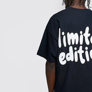 Service OEM T-shirts imprimés bouffants personnalisés T-shirts imprimés respirants à manches courtes pour hommes - Product Image 5