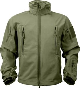 Veste Softshell avec Capuche Veste de Pluie Vestes Doublées Randonnée Extérieure - Product Image 5