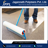 Ruban de protection de tapis imperméable de haute qualité à base de film PE de marque JPPL, adhésif acrylique sensible à la pression simple face, sans transfert