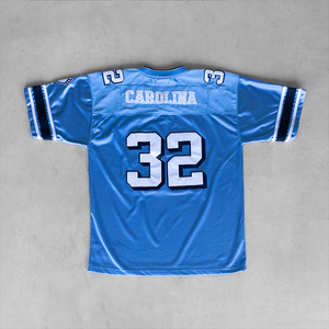 Camiseta Deportiva Retro de Fútbol Americano, Diseño Personalizado al por Mayor, Totalmente Sublimada, Estilo Urbano Corto y Holgado - Product Image 2