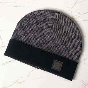 Wholesale Custom Design Checker <b>Board</b> Knit Beanie Soft Cuffed Winter Hat With <b>Letter</b> Print Beanie For Travel - Product Image 2