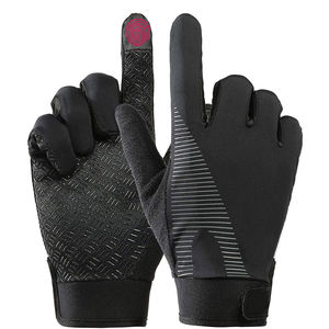 Vente en gros Gants de cyclisme unisexes à doigts entiers Gants en polyester/nylon respirant de haute qualité Offre Spéciale au prix pour le sport et la salle de sport - Product Image 5