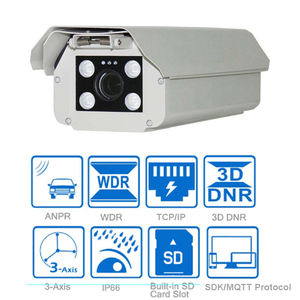 Cámara IP66 de 5MP para Reconocimiento Automático de Matrículas de Vehículos en Exteriores, con IA, ANPR, ALPR, Integración de Software SDK y MQTT - Product Image 5