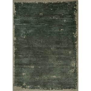 Tapis en laine noué à la main Urban Pause Kavi Green AKWS-325, grand rectangle 9x12, abstrait, pour la décoration de la maison, du salon et du couloir - Product Image 1