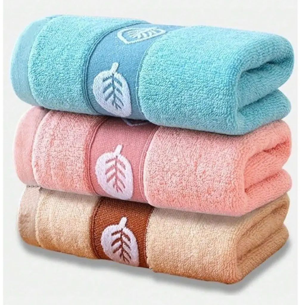 Set of Multi Colors Towels Highly Absorbent Hand Towels for Home and Gyms 100% Cotton Small Hand Towels for Hotels and Spa