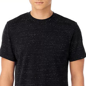 T-shirts surdimensionnés en coton pour hommes, coupe ample, tissu tricoté lourd, logo 3D personnalisé pour motif de sonnerie d'impression bouffante, vente en gros - Product Image 2