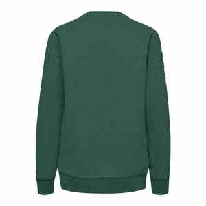 Sweat-shirt décontracté oversize en coton pour femme avec poches kangourou, logo et impression personnalisés, vêtement de détente à capuche - Product Image 3