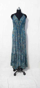 Đầm maxi hoa boho nữ tính, nhẹ nhàng, bay bổng, phong cách mùa hè, hoàn hảo cho kỳ nghỉ, đi dạo biển, tiệc tùng và những chuyến đi nghỉ dưỡng. - Product Image 3