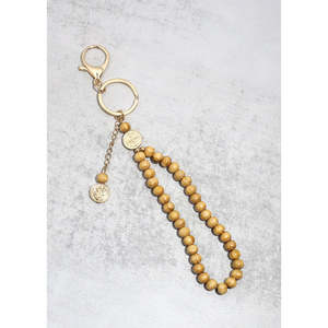 Portachiavi in Legno con Rosario e Cristallo A3shop - Product Image 4