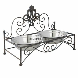 Cuenco de lujo de acero inoxidable Premium para perros, grande, antideslizante, duradero, ecológico, cuenco de alimentación lenta para mascotas para perros y gatos - Product Image 1