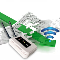 Accessoire de système d'alarme incendie intelligent pour la maison Répéteur de signal adressable sans fil avec connexion réseau TCP