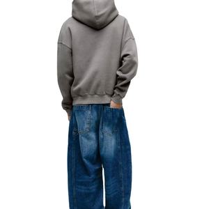 Sudaderas con Capucha Lisas Unisex Extra Grandes Personalizadas con MOQ Bajo, Sudaderas de Forro Polar al por Mayor, Ropa Urbana, Fabricante Personalizado de Marca Privada - Product Image 3