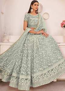Dernière Designer Pure Organza Soie Séquence Travail À La Main Lehenga Choli par SHREE INDIAN EXPORTS 2024 Mode Femme - Product Image 6