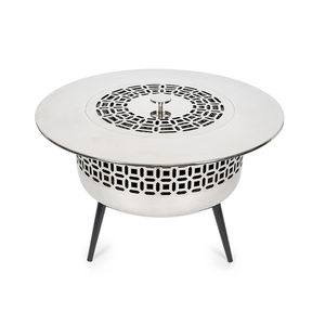 Le foyer rond est un équipement indispensable dans votre beau foyer en métal assis dans votre jardin pour brûler des feux de joie de jardin - Product Image 5