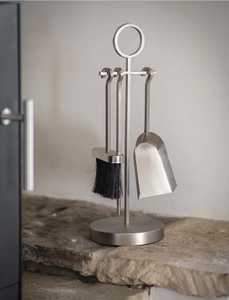 Juego de herramientas largas para chimenea de hierro Natural de 3 piezas para el hogar, interior y exterior, incluye 3 herramientas, juegos de chimenea y accesorios, suministros de jardín - Product Image 4